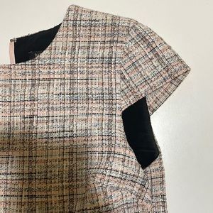 Tweed dress pink